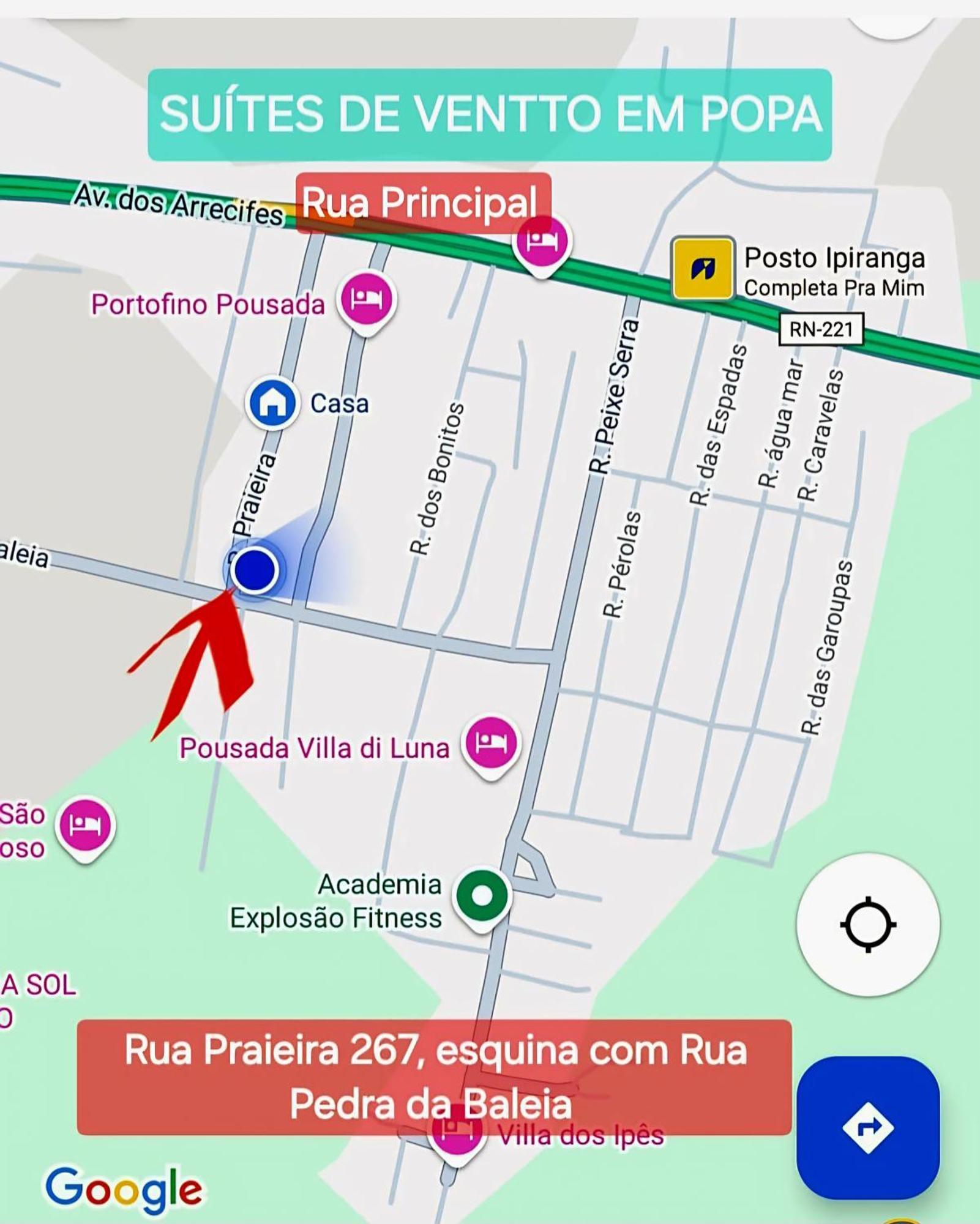 Suites De Ventto Em Popa - Sao Miguel Do Gostso Sao Miguel do Gostoso Ngoại thất bức ảnh
